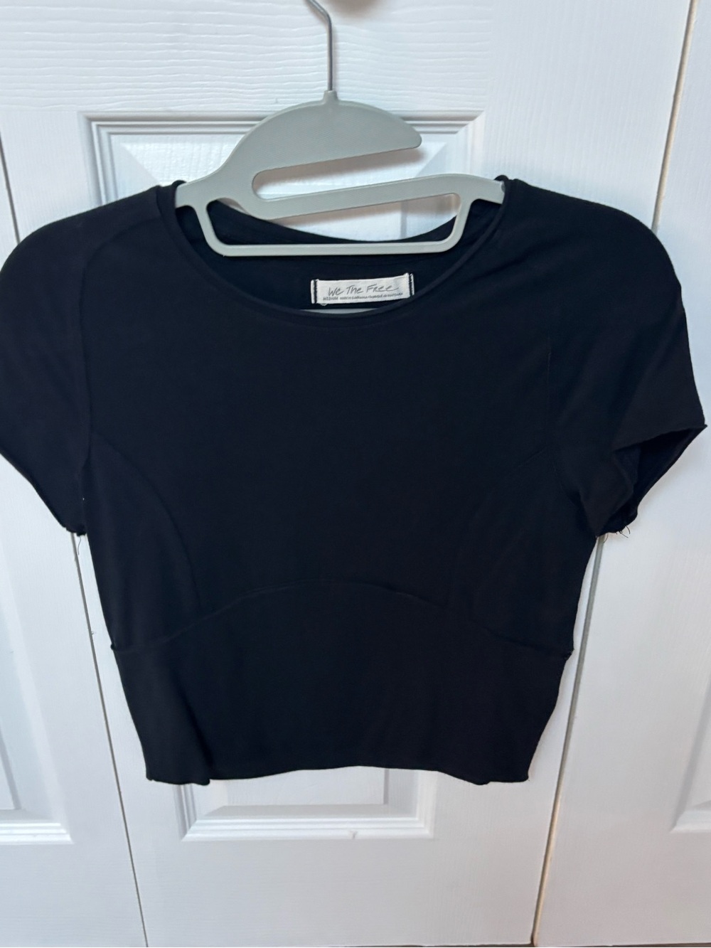 We The Free Ever Had Tee Black Short Sleeve Cropped Tee